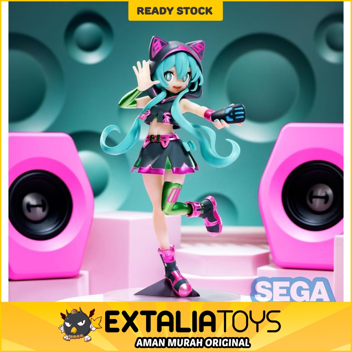 SEGA LUMINASTA FIGURE HATSUNE MIKU LIVE STAGE SEGA LUMINASTA FIGURE HATSUNE MIKU LIVE STAGE